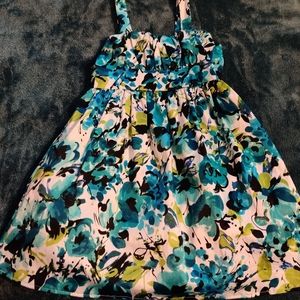 Little girls floral dress
